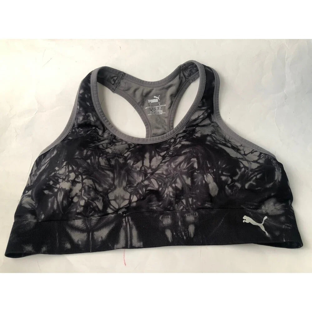 Tie Die Racerback Sports Bra L